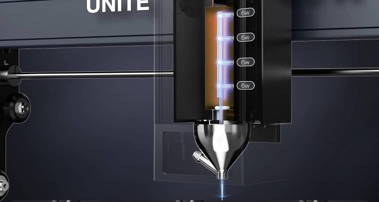 A20 Pro Laser Engraver with Air Assist Kit and R3 Rotary Roller