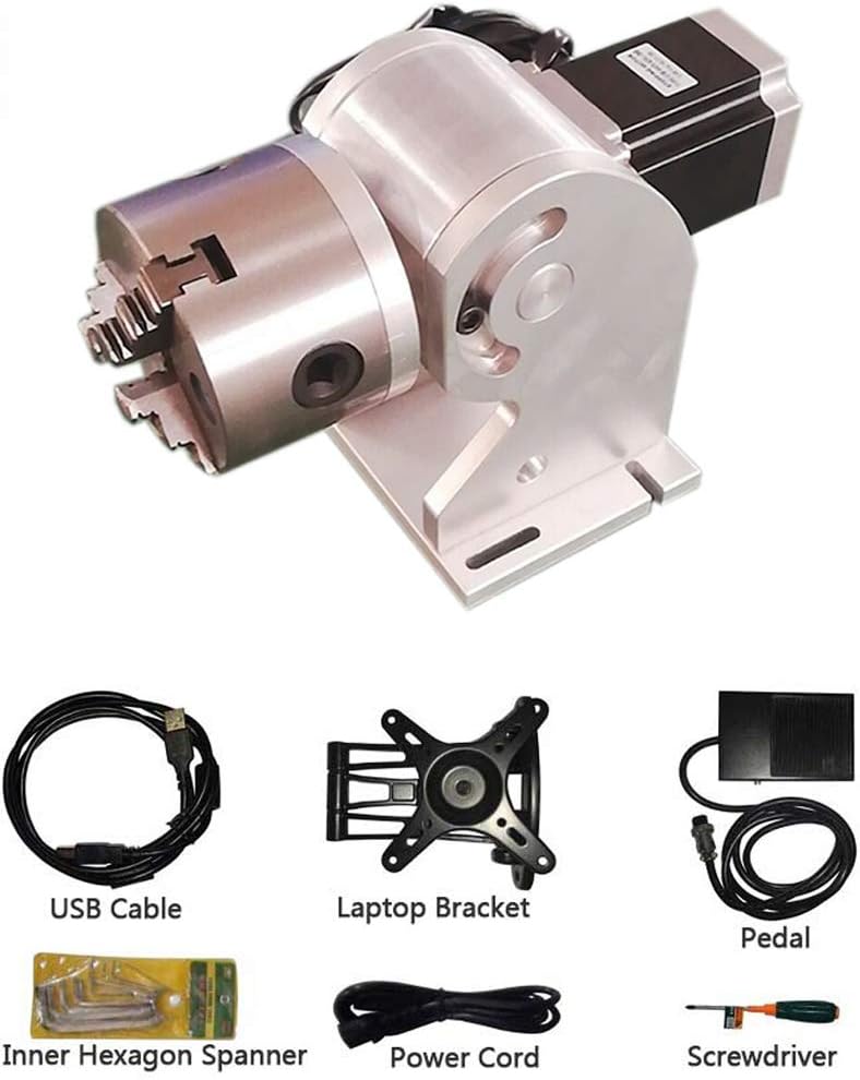 CALCA MOPA M6 Fiber Laser Marking Engraving Machine Maker Engraving Aluminum Black Color Marking Engraver Printer 20W / 30W, Rotation Axis, FDA (30W, with Computer, Laser Source (Brand): MAX) CALCA MOPA M6 Fiber Laser Marking Engraving Machine Maker Engraving Aluminum Black Color Marking Engraver Printer 20W / 30W, Rotation Axis, FDA (30W, with Computer, Laser Source (Brand): MAX)