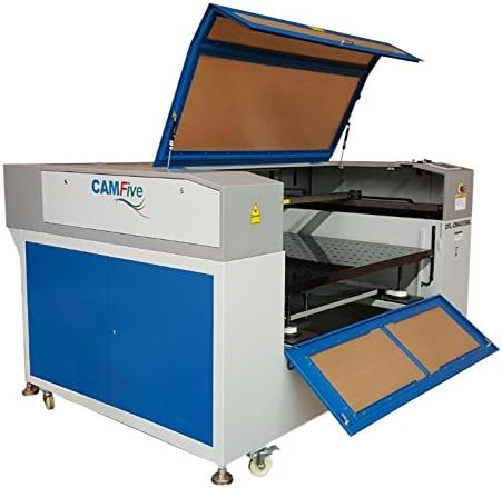 CAMFive Laser Up-Down System and Double 2 x 100W CO2 Tube Head Cutter Engraver CMA5136KT Working Area 51x36 Cutting and Engraving Machine for Wood Acrylic Baseball bat and More CAMFive Laser Up-Down System and Double 2 x 100W CO2 Tube Head Cutter Engraver CMA5136KT Working Area 51x36 Cutting and Engraving Machine for Wood Acrylic Baseball bat and More