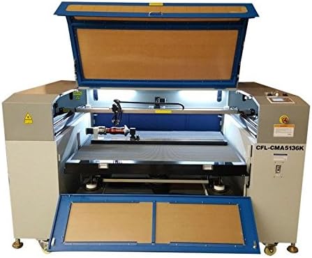 CAMFive Laser Up-Down System and Double 2 x 100W CO2 Tube Head Cutter Engraver CMA5136KT Working Area 51x36 Cutting and Engraving Machine for Wood Acrylic Baseball bat and More CAMFive Laser Up-Down System and Double 2 x 100W CO2 Tube Head Cutter Engraver CMA5136KT Working Area 51x36 Cutting and Engraving Machine for Wood Acrylic Baseball bat and More