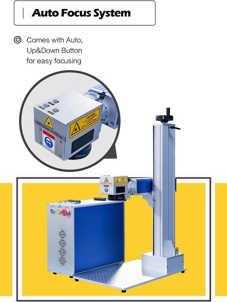 EZCAD 3 Fiber Laser Engraver 80W MOPA M7 JPT Fiber Laser Engraving with D80 Rotary Axis and 175×175mm Lens AF2206S-600 Auto Focus Fiber Laser Marker with Motorized Z Axis EZCAD 3 Fiber Laser Engraver 80W MOPA M7 JPT Fiber Laser Engraving with D80 Rotary Axis and 175×175mm Lens AF2206S-600 Auto Focus Fiber Laser Marker with Motorized Z Axis