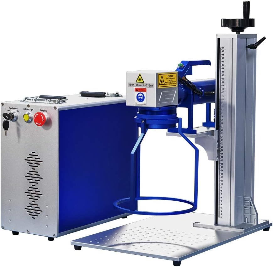 Handheld JPT 50W Fiber Laser Marker Fiber Laser Engraver Laser Marking Machine 150×150mm Lens Handheld JPT 50W Fiber Laser Marker Fiber Laser Engraver Laser Marking Machine 150×150mm Lens