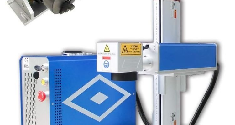 Ring/Bottles/Gun Laser Marking Machine