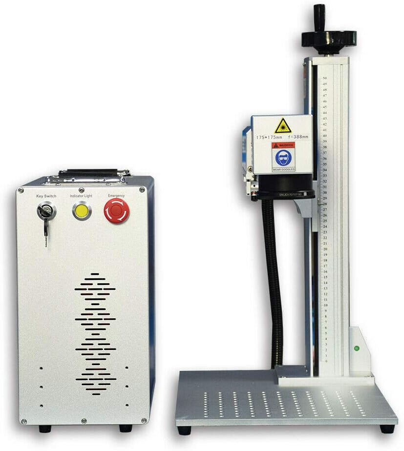 JPT 50W Fiber Laser Marking Machine Guns Metal Non-Metal Engraving Steel Engraver Aluminum Mark Deep Cut 175x175mm Marking Area JPT 50W Fiber Laser Marking Machine Guns Metal Non-Metal Engraving Steel Engraver Aluminum Mark Deep Cut 175x175mm Marking Area