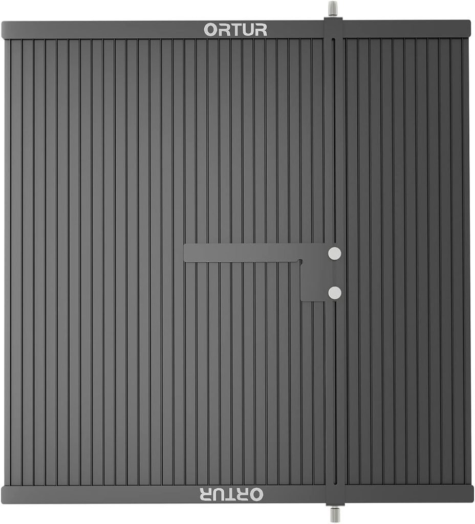 Ortur Laser Engraving Platform, DIY Design Aluminum Working Panel 15.75x17.64x0.47 inch High Strength Steel for Fast Heat Dissipation and Desktop-Protecting, Compatible with Most Laser Cutter Ortur Laser Engraving Platform, DIY Design Aluminum Working Panel 15.75x17.64x0.47 inch High Strength Steel for Fast Heat Dissipation and Desktop-Protecting, Compatible with Most Laser Cutter