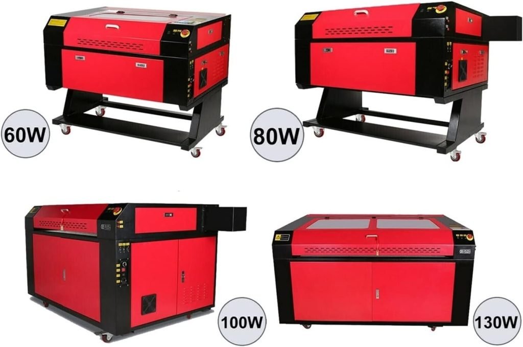 Ruida CO2 Las-er Engraver Machine 60W 80W 100W 130W Engraving Cutter Machine USB Interface for Wood Acrylic PVC Leather DIY (Size : 60W, Color : Plug(1typeC-1USB)) (Plug(1typec 1usb))