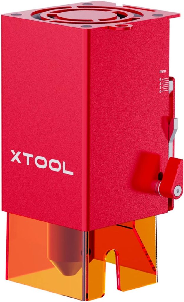 xTool D1 Pro 20W Laser Module only for xTool D1 Pro 5W/10W Laser Engraver Cutter, 120W Higher Accuracy Laser Engraving Machine for Engraving 340+ Colors On Metal Steel, Better for Cutting